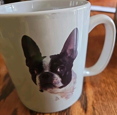 Boston Terrier Dog Coffee Mug 4.25'' Large Cup Breed History