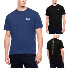 ARMANI EA7 8NPT18 Mens T Shirt Emporio Armani Short Sleeve Tee Casual Cotton Top