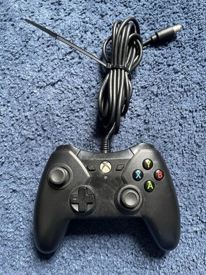 Microsoft Xbox One Wired PowerA Controller Model 1427470-01 Black With Breakaway