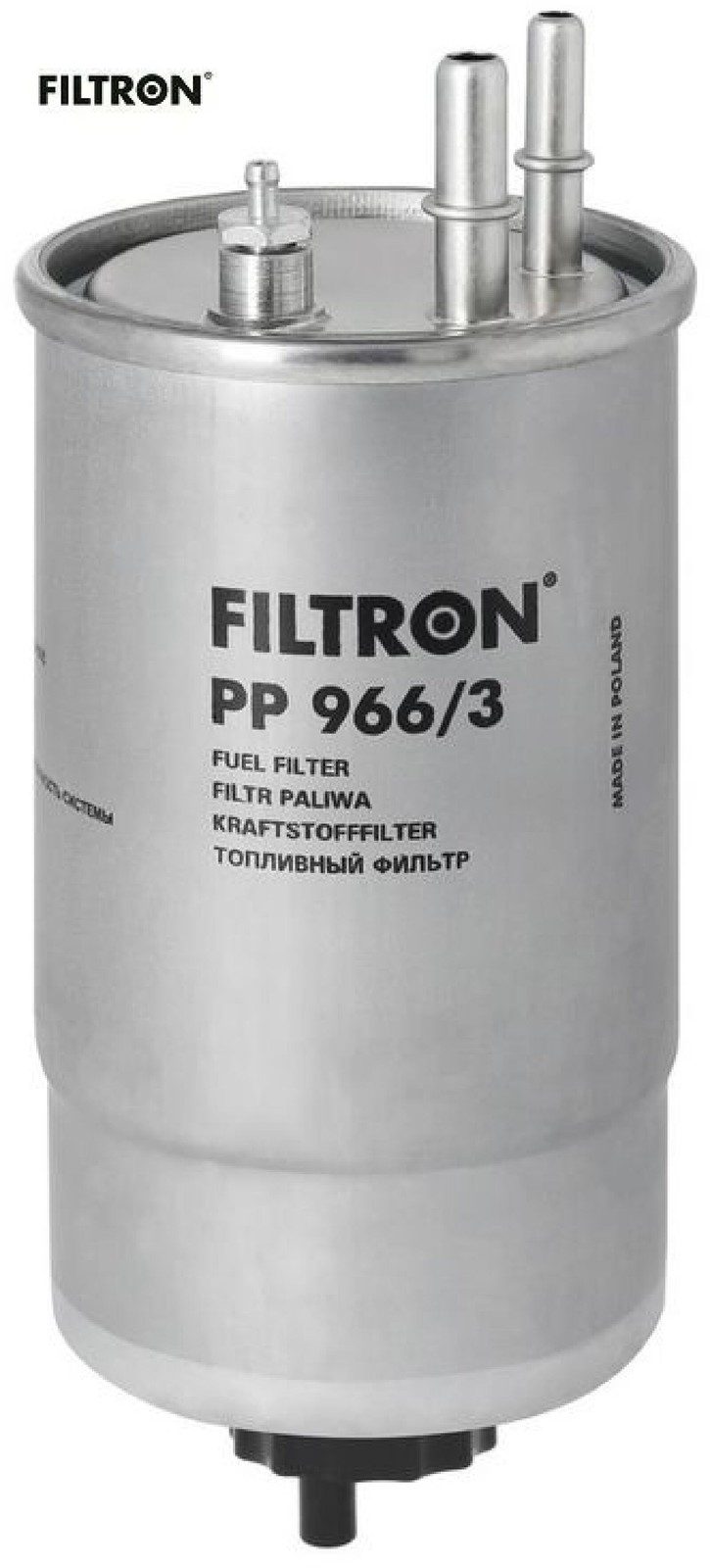 Filtron Kraftstofffilter Pp 966/3 Leitungsfilter 208Mm Für Opel Ford Fiat Peugeot Citroën - Bild 2