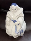 Red Wing Monk Cookie Jar Miniature 2000 California Pottery