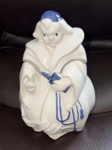 Red Wing Monk Cookie Jar Miniature 2000 California Pottery