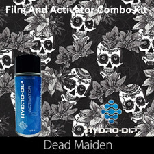 Hydro Dip Film Activator Combo Kit HD-SKL329 Dead Maiden