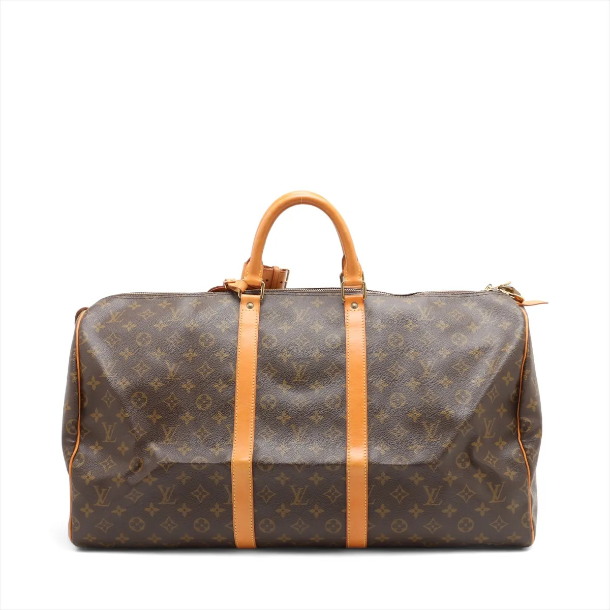 Louis Vuitton Monogram Keepall 55 Duffel Bag M41424 in Brown-image