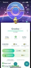 Pokémon Go - Shiny Grookey with Special Background - Mini PTC 80K Stardust