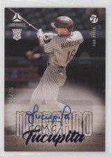 2021 Panini Chronicles Luminance Purple 1/25 Tucupita Marcano #LA-TM Auto qf6