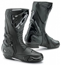 TCX S Race Road Boots Goretex Toe Sliders Motorcycle Motorbike Boots EU 47 UK 12