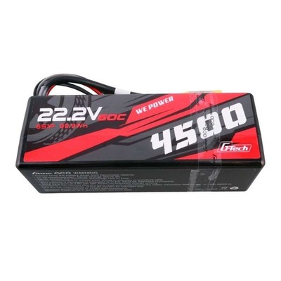 Gens ace G-Tech LiPo Akku 22.2V 4500mAh 60C 6S1P Hardcase, XT90 #GEA456S60X9GT