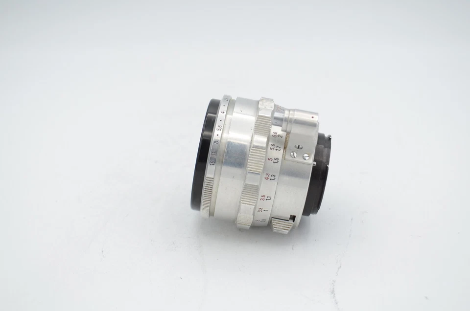 Lente predefinida Zeiss Jena 58mm f/2 biotar para montagem exata [COMO ESTÁ] - Imagem 2 de 4