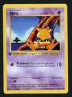 Abra MP 43/102 - 1st Edition Base Set Shadowless - Pokemon 1999 (A)