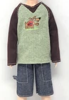 Barbie My Scene Bryant Beach Doll 2002 Vintage (Pants & T-shirt Only & No Doll).