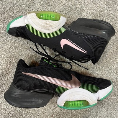 Nike Air Zoom SuperRep 2 CU5925-036 Women s 9.5 Black Pink Green Training Shoes