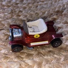 VINTAGE HOT WHEELS REDLINE 1968 "HOT HEAP"  Red - Off White Interior