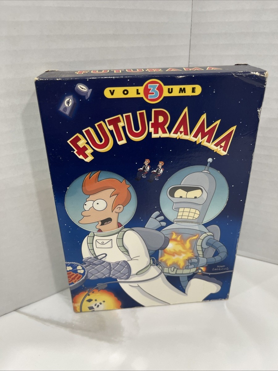 FUTURAMA Volume 3 DVD Box Set 22 Episodes Animated Adult Swim | eBay