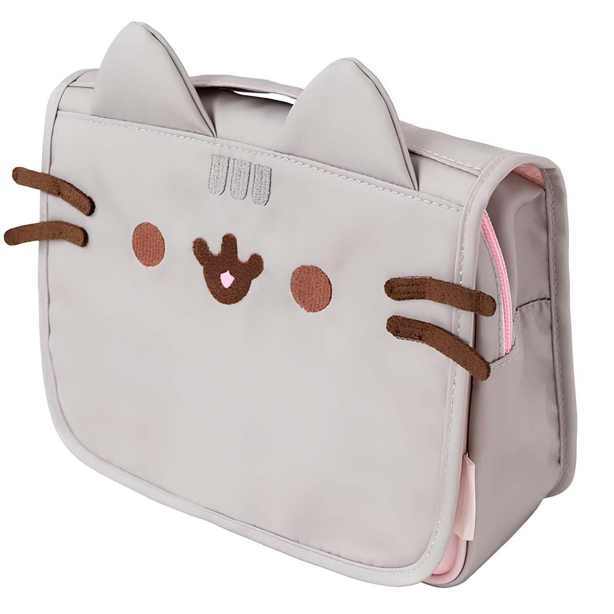 Pusheen trousse de toilette pliable à 5 compartiments pour cosmétiques