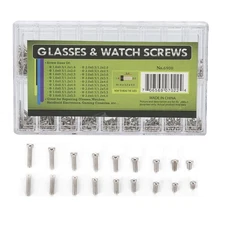 1 Box Stainless Steel  Watch Mini Screw Assortment Repair Glass Watch Back n
