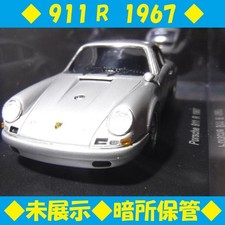 Porsche 911 R 1967 1/43 Spark Model Car, Silver, New, Diecast, Limited Edition