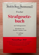 Strafgesetzbuch / Fischer /  72. Auflage von ...