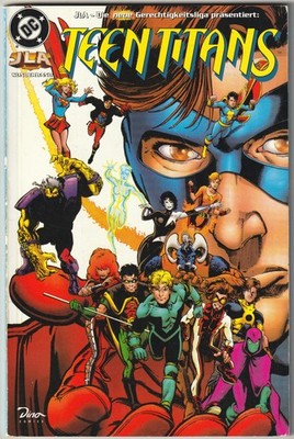   JLA SONDERBAND #9 Teen Titans, Dino/DC Comics 1999 COMIC TRADE-PAPERBACK Z1-