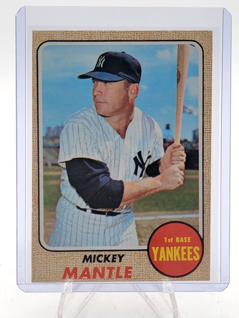 Mickey Mantle 1968 Topps Baseball #280 New York Yankees Q7405