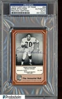Ernie Stautner HOF Steelers Signed 1975 Fleer Hall Of Fame #64 PSA/DNA AUTO