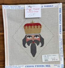 Damarj Hand Painted Needlepoint Canvas Christmas Wise Man Gaspar