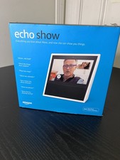 AMAZON ECHO SHOW 1st GENERATION SMART ASSISTANT NEW OPEN BOX INSIDE SEALED WHITE