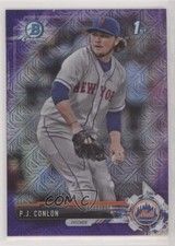 2017 Bowman Chrome Prospects Mega Box Purple Refractor /250 PJ Conlon #BCP11 g9j