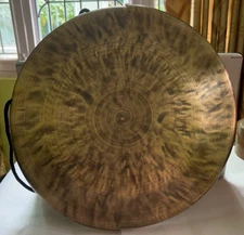Extra Large Tibetan Gong: Handmade Sound Healing Meditation Gong: Sound bath