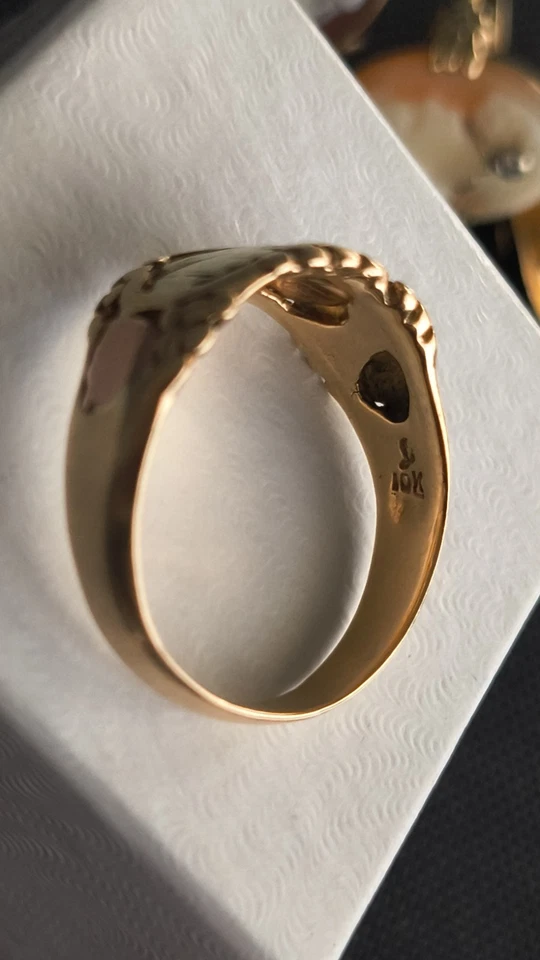 anillo oro colinas negras talla 10 Foto 2 de 4