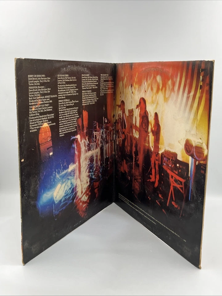 HAWKWIND Roadhawks 1976 Vinyl LP Original United Artists UAK-29919 Tested - Image 3 of 4