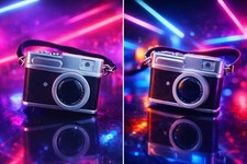 1:12 Vintage Camera Model Art Ornaments Decorative Ornaments