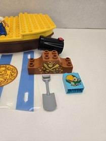 Lego Duplo 10514 Jake&rsquo;s Pirate Ship Bucky  Incomplete See Pictures 