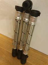 Genuine Qualflex Qwras 1x angled Pump Hose 2x Straight 22mm x 3/4" Flexible Hose