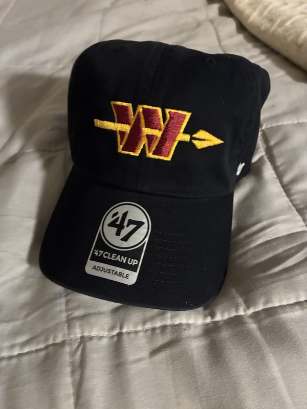 47 Brand Washington Commanders Clean Up Hat Spear Brand New Logo Adjustable