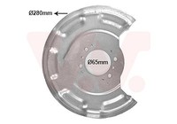 VAN Wezel Spritzblech, Bremsscheibe Hinterachse, Links U.A. FüR Hyundai, KIA