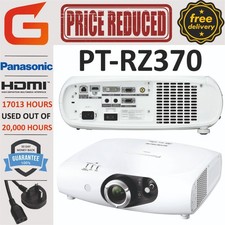 Panasonic PT-RZ370EA 1920x1080 DLP Projector (17013 HRS USED OUT OF 20,000 HRS)