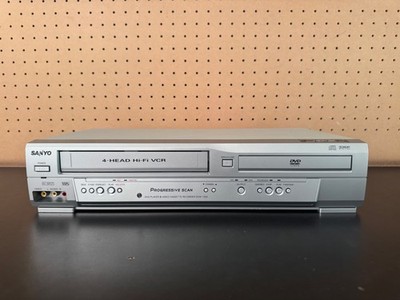Sanyo DVW-7200 DVD/VCR Combo Player Hi-Fi Tested Works!