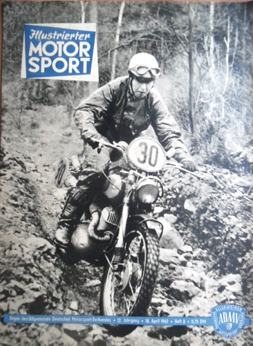 ILLUSTRIERTER MOTORSPORT 8- 18.4. 1962 Gelände-Gotha DDR K-Wagen Mercedes 190 D