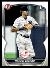 2023 Topps Bowman Marcos Cabrera #BP-46 Yankees 1st First Prospects MLB Baseball