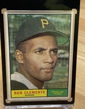 1961 Topps - Roberto Clemente #388 Called Bob on Card