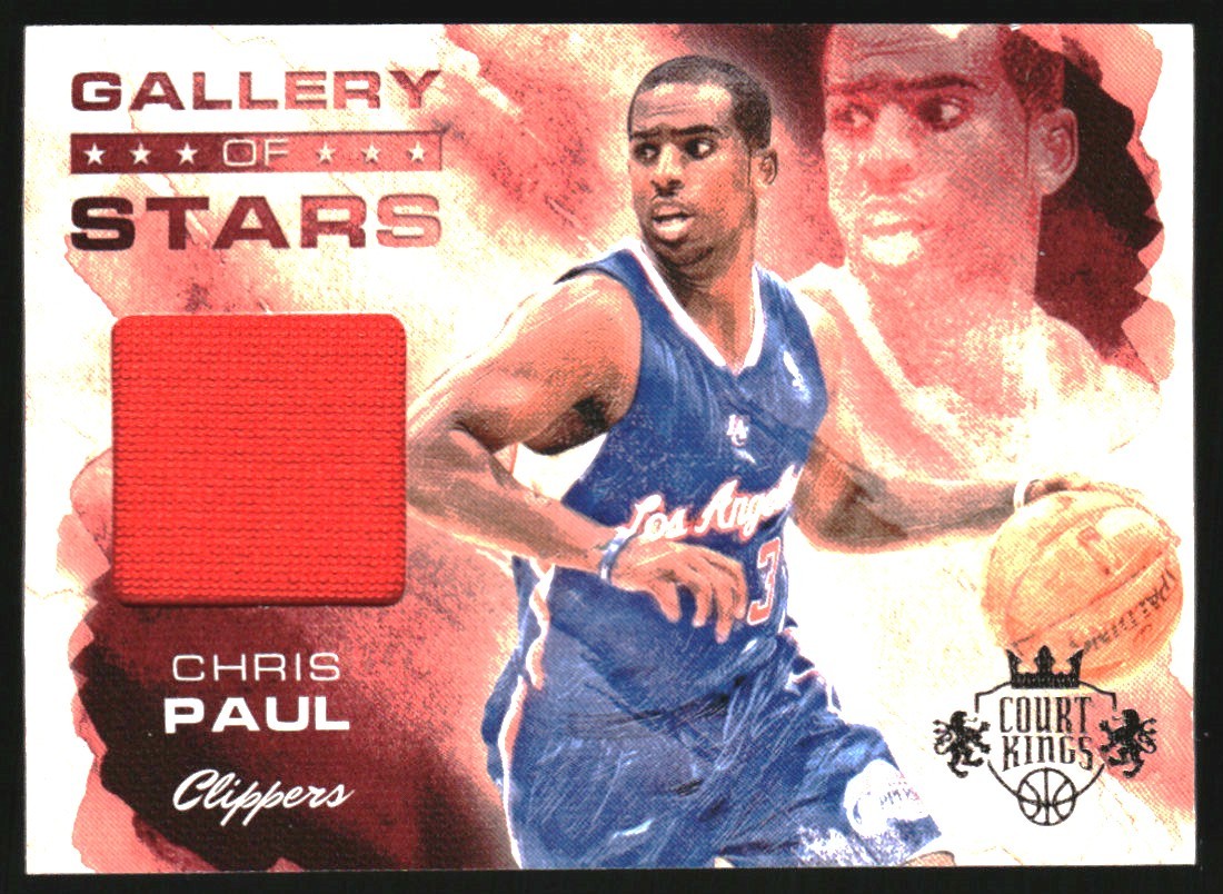 2013-14 Panini Court Kings - Gallery of Stars Jerseys Chris 2013-14 Panini Court Kings - Gallery of Stars Jerseys Chris