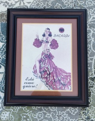 Bacardi Vintage Advertising Art Poster 20x30 Wall Room Decor