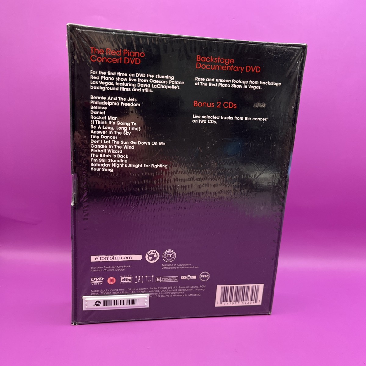 Red Piano Live (DVD) Sealed Brand new 674797502391| eBay