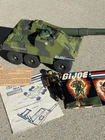 1984 GI JOE SLUGGER TANK DRIVER THUNDER & CARDS VINTAGE ARAH Blueprints