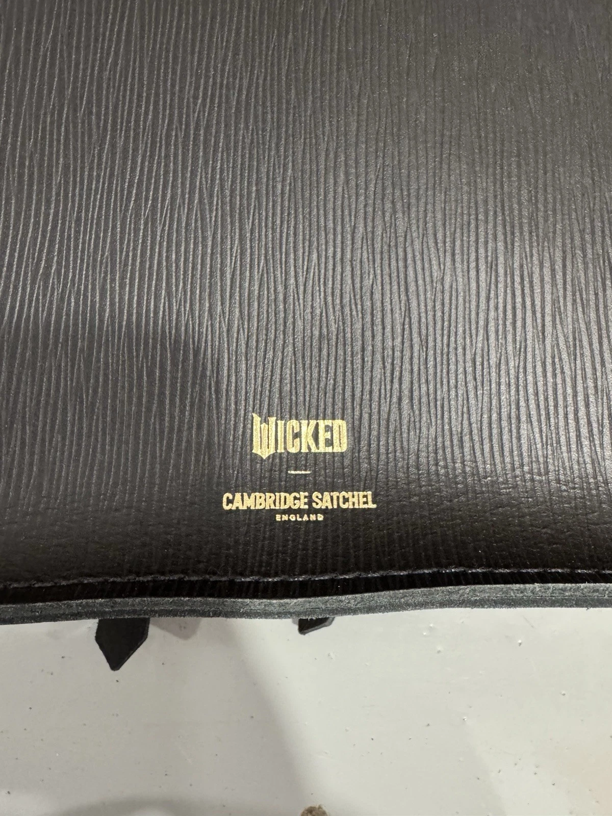 Cambridge Satchel England Wicked Portrait Messenger Black Bag Brand New 3