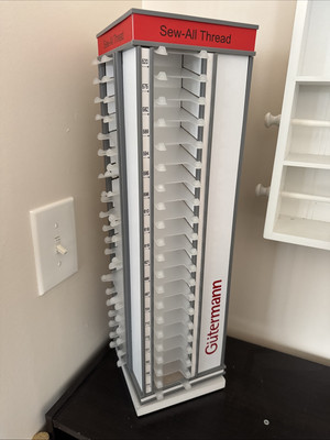 Gutermann Spinning 80 Space Spool Sewing Thread Tower Display
