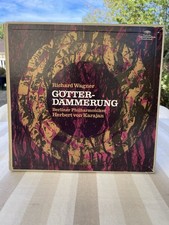 6 LP Box Wagner Götterdämmerung Karajan DGG...