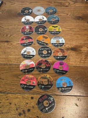 Nintendo GameCube Spielepaket - Restposten - alle funktionieren - Disc nur 22 Spiele