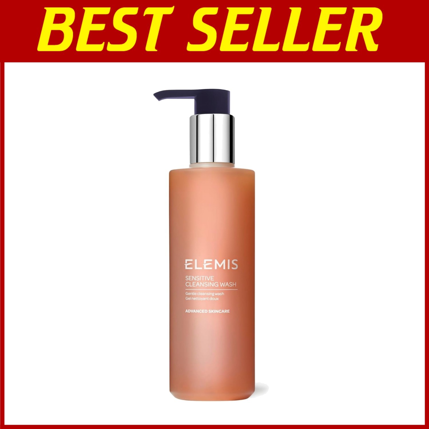 Sensitive Cleansing Wash - Gentle Purifying Face Cleanser for Delicate Skin